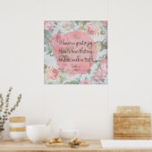 Kinderen wandelen in de waarheid poster (Keuken)