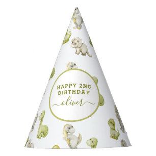 Kinderen Waterverf Dinosaurus Verjaardagsfeestje Feesthoedjes