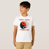 KINDEREN ~ WHITE TIGER MARTIAL ARTS SHIRTEN T-SHIRT (Voorkant volledig)