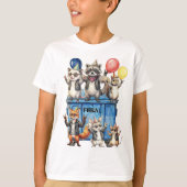 Kinderen Wilde T-shirt (Voorkant)