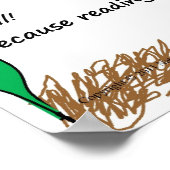 Kinderen willen Poster lezen (Hoek)