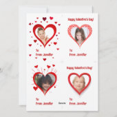 Kinderen Wollen Dieren 4xValentijnskaart Feestdagenkaart (Achterkant)