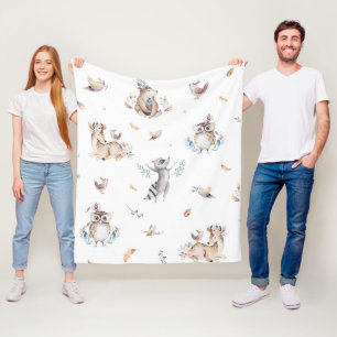 Kinderen Woodland Dieren Dekens