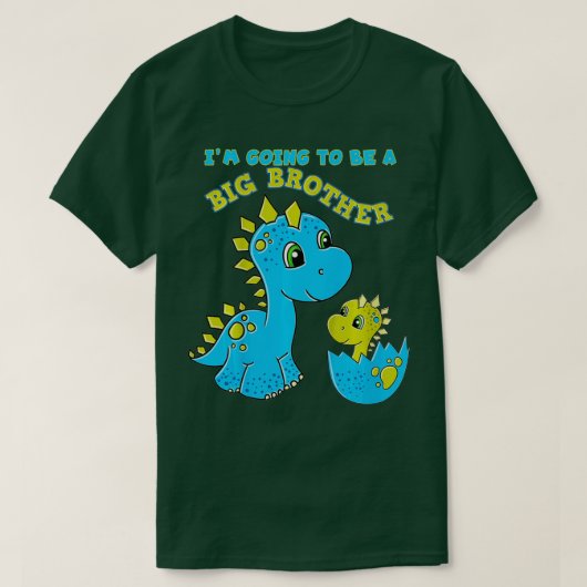 Kinderen worden een Big Brother Dinosaur T-shirt (Design voorkant)