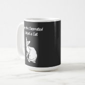 Kinderen worden overbelast, een kat met een sfonke koffiemok (Voorkant links)