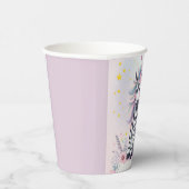 Kinderen Zebra Eenhoorn Regenboog Verjaardagsfeest Papieren Bekers (Rechts)