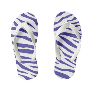 Kinderen zebra streep flip flops