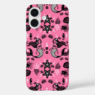 Kinderen Zeemeermin Roze iPhone 16 Hoesje