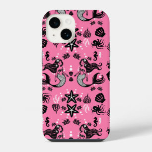 Kinderen Zeemeermin Roze iPhone 14 Hoesje