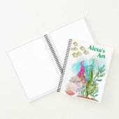 Kinderen Zeemeermin Schets Notitieboek (Binnen)
