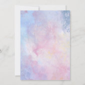 kinderen zeilboot Nautisch Baby shower Kaart (Achterkant)