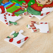 Kinderen zijn Bored? Kerstkerstkerstkerstkerstlijs Legpuzzel (Zijkant)