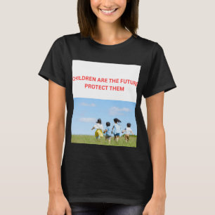 KINDEREN ZIJN DE TOEKOMST BESCHERM HEN T-SHIRT