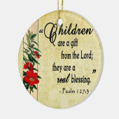 Kinderen zijn echt verbijsterend keramisch ornament (Links)