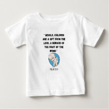 Kinderen zijn een Baby T-shirt met een beloning