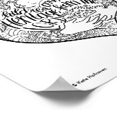 Kinderen zijn een erfenis van de Heer - Kunstprint Poster (Hoek)