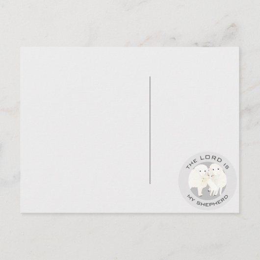 Kinderen zijn een erfgoed van de LORD Briefkaart (Achterkant)