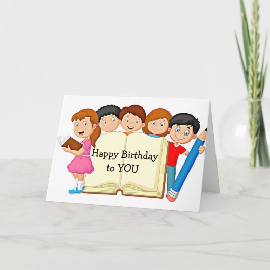 KINDEREN ZIJN HET ER ALLEMAAL OVER EENS DAT JE EEN KAART (Voorkant)