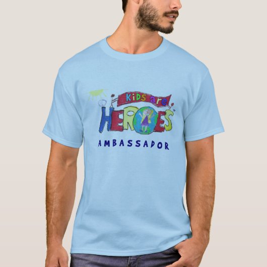 Kinderen zijn het T-shirt van de ambassadeur van H (Voorkant)