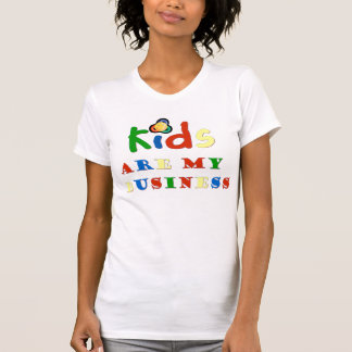 Kinderen zijn mijn zakelijke vrouwen T-Shirt