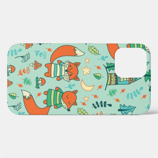 Kinderen zijn naadloos met jonge vossen. Grappig k Case-Mate iPhone Case (Achterkant (horizontaal))
