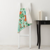 Kinderen zijn naadloos met jonge vossen. Grappig k Sherpa Deken (In situ)