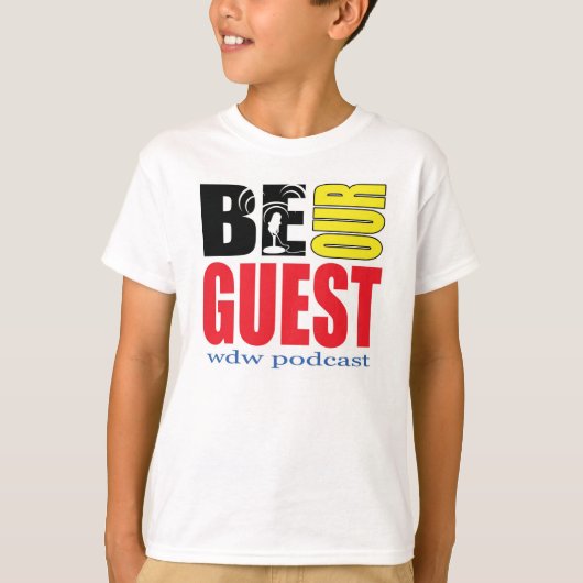 Kinderen zijn onze gastpodcast T-shirt (Voorkant)