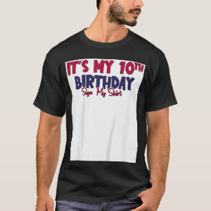 Kinderen zingen mijn Shirt Het is mijn 10e verjaar