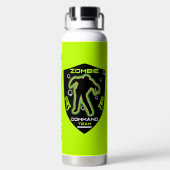 Kinderen Zombie Feestje Waterfles (Achterkant)