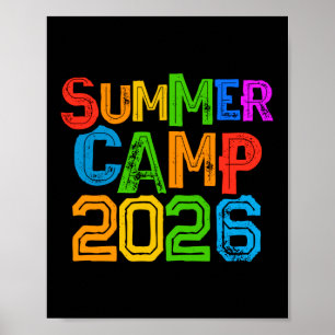 Kinderen zomerkamp 2026 directeur vibes host oma poster