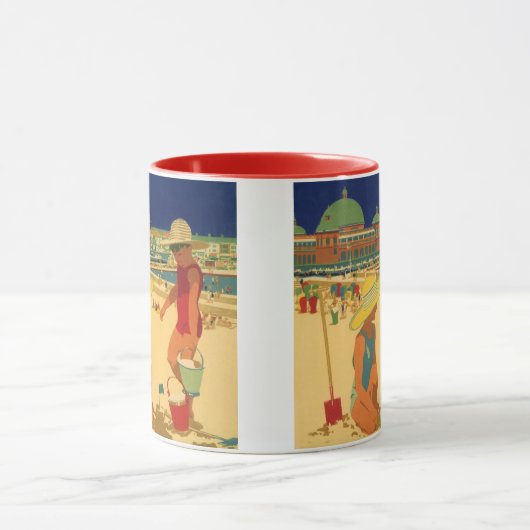  kinderen, zusters familievakantie bij strand mok (Midden)