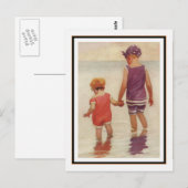 Kinderen Zwemelen door Jessie Willcox Smith Briefkaart (Voorkant / Achterkant)