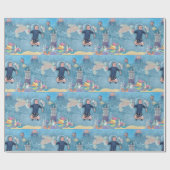 KinderenArt voor CHOC - Onderwaterverkenner Cadeaupapier (Vlak)