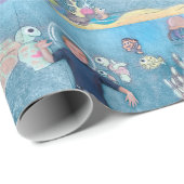 KinderenArt voor CHOC - Onderwaterverkenner Cadeaupapier (Rol Hoek)