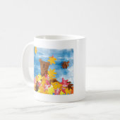 KinderenKunst voor CHOC - Beer met valleien Koffiemok (Voorkant links)