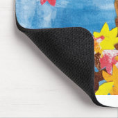 KinderenKunst voor CHOC - Beer met valleien Muismat (Hoek)