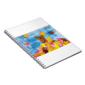 KinderenKunst voor CHOC - Beer met valleien Notitieboek (Rechterzijde)