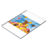 KinderenKunst voor CHOC - Beer met valleien Notitieboek (Linkerzijde)