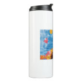 KinderenKunst voor CHOC - Beer met valleien Thermosbeker (Gedraaid links)