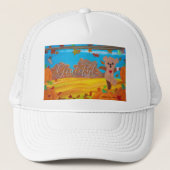 KinderenKunst voor CHOC - Choco's Herfst Fun Trucker Pet (Voorkant)