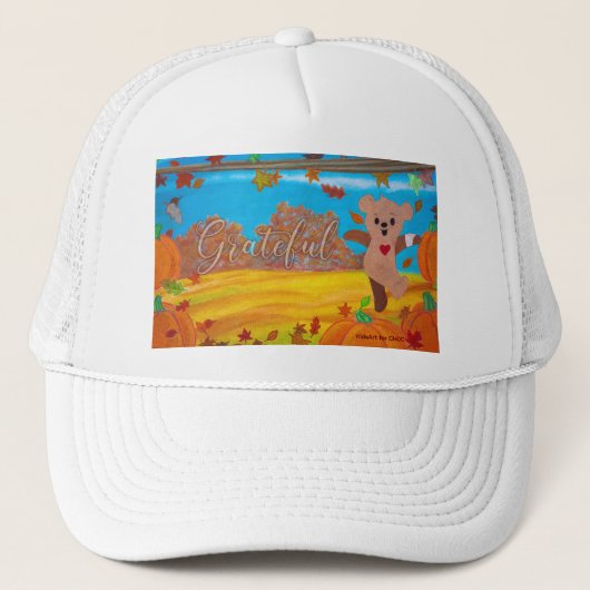KinderenKunst voor CHOC - Choco's Herfst Fun Trucker Pet (Voorkant)