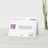 KinderenKunst voor CHOC - Gevangendag vieren Bedankkaart (Achterkant)