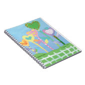 KinderenKunst voor CHOC - Harten met de omheining  Notitieboek (Rechterzijde)