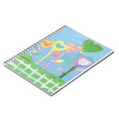 KinderenKunst voor CHOC - Harten met de omheining  Notitieboek (Linkerzijde)