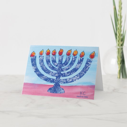 KinderenKunst voor CHOC - Liefde en lichte bedankt (Voorkant)