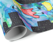 KinderenKunst voor CHOC - Super Hero Cadeaupapier (Rol Hoek)