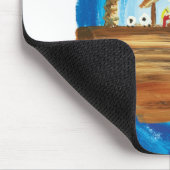 KinderenKunst voor Choc - Vrede op aarde Muismat (Hoek)