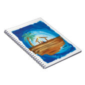 KinderenKunst voor Choc - Vrede op aarde Notitieboek (Rechterzijde)