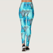 KinderenKunst voor CHOC - Zee schildpad Leggings (Achterkant)