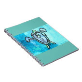 KinderenKunst voor CHOC - Zee schildpad Notitieboek (Rechterzijde)